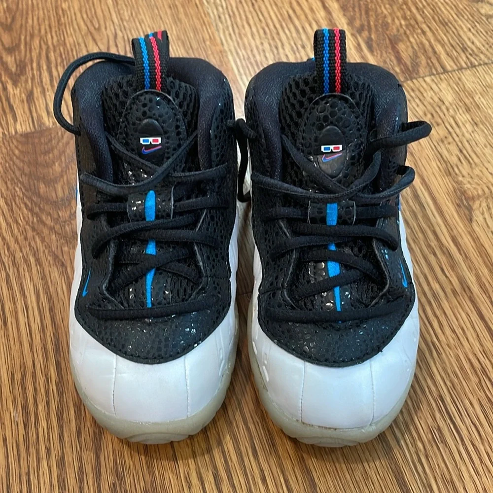 Nike Little Posite Pro TD 3D Safari Youth Size 7C Sneakers. Excellent Condition.